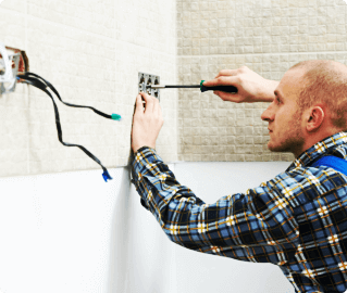 man with a screwdriver 