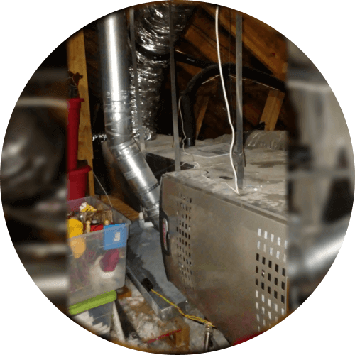 clean coil condenser unit